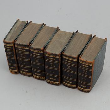 Sagosamling 1836, proveniens: Rääf (6 vol).