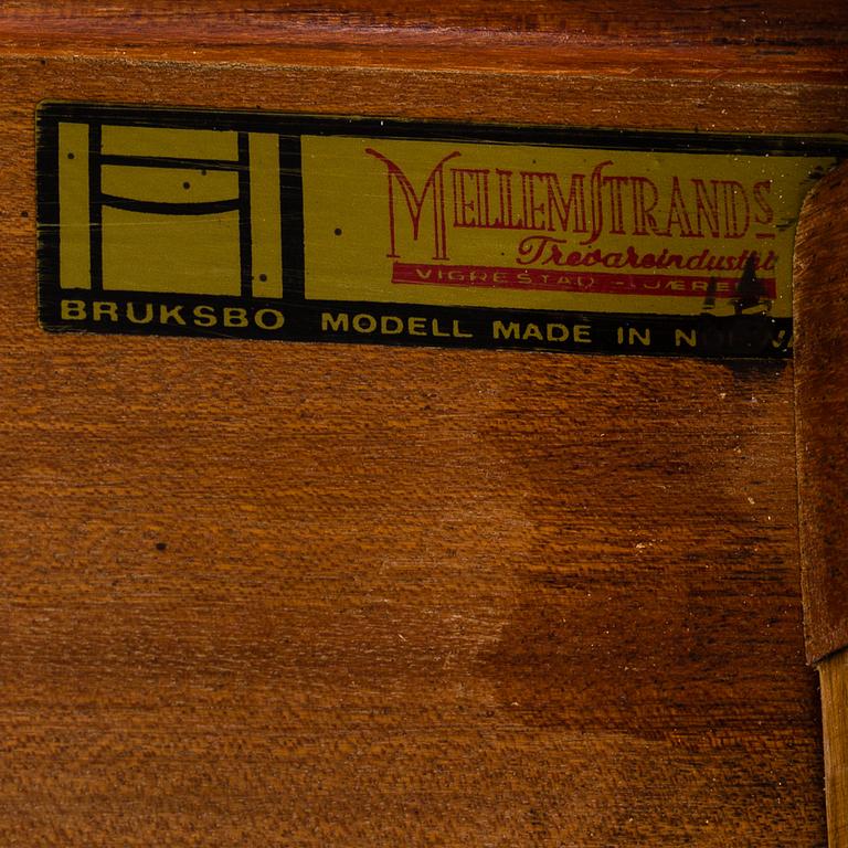 TORBJØRN AFDAL, bänk, "Krobo", Bruksbo, Mellemstrand, Norge, 1900-talets andra hälft.