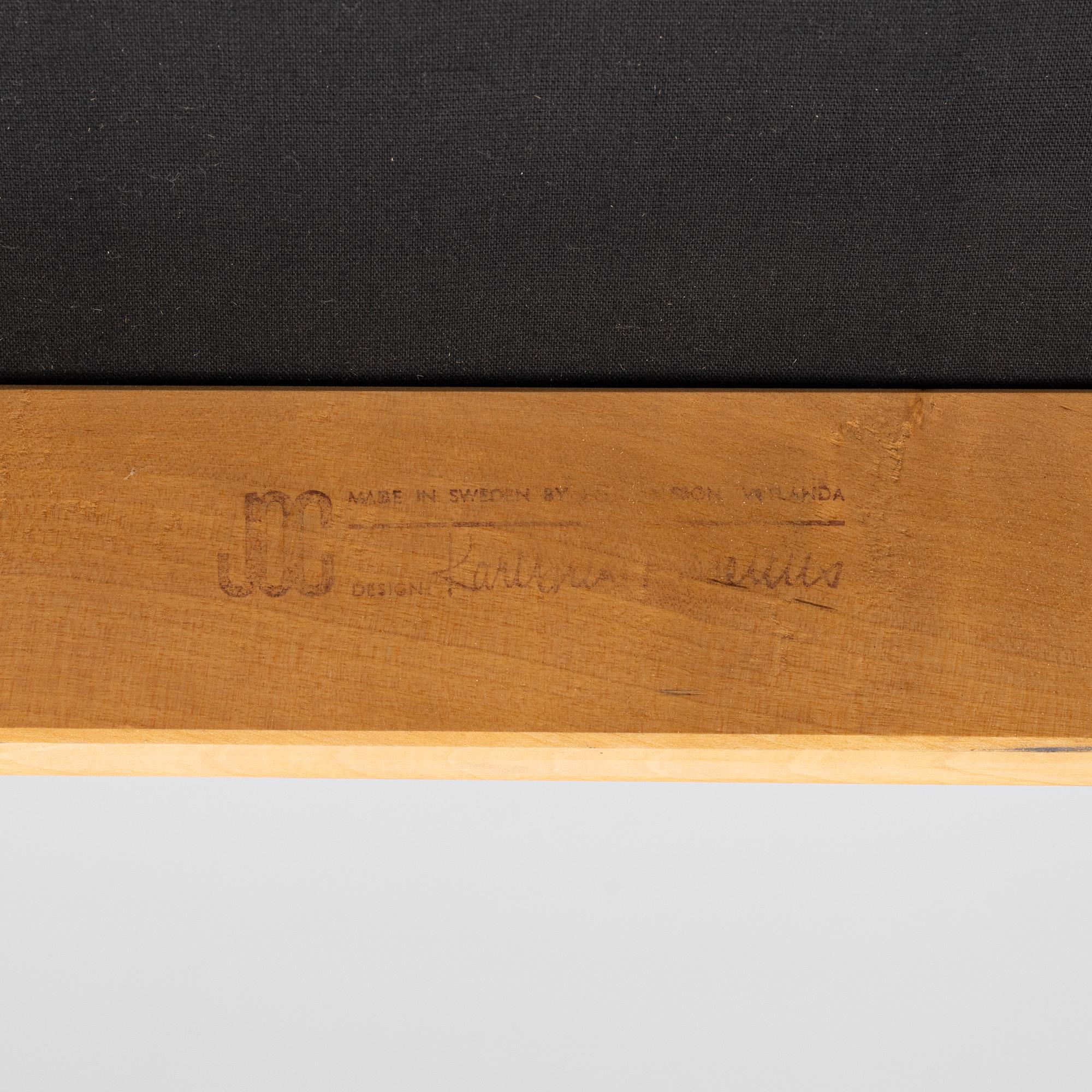 Karl Erik Ekselius, an armchair, JOC, Vetlanda, 1960's.