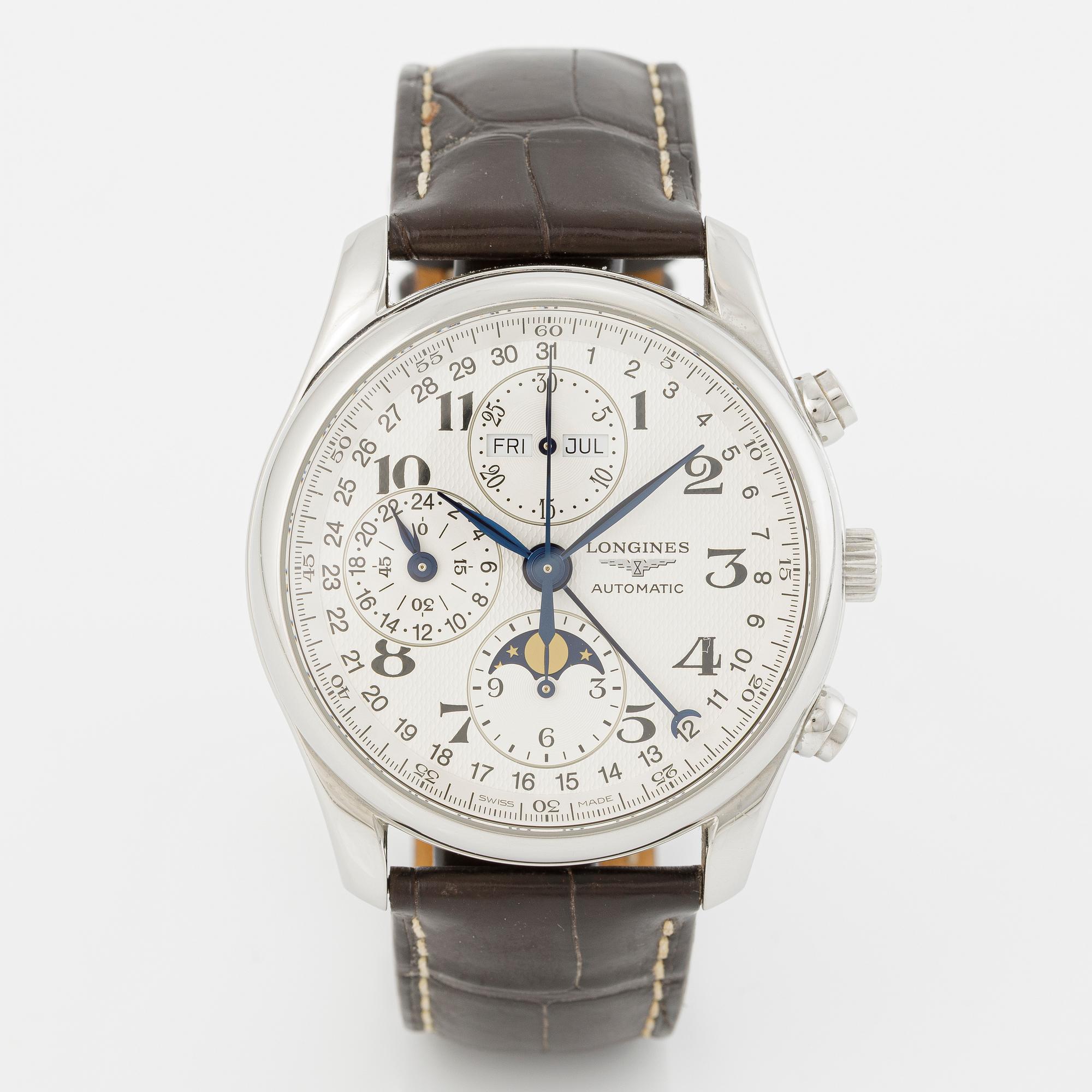 Longines, Master Collection, kronograf, armbandsur, 40 mm.