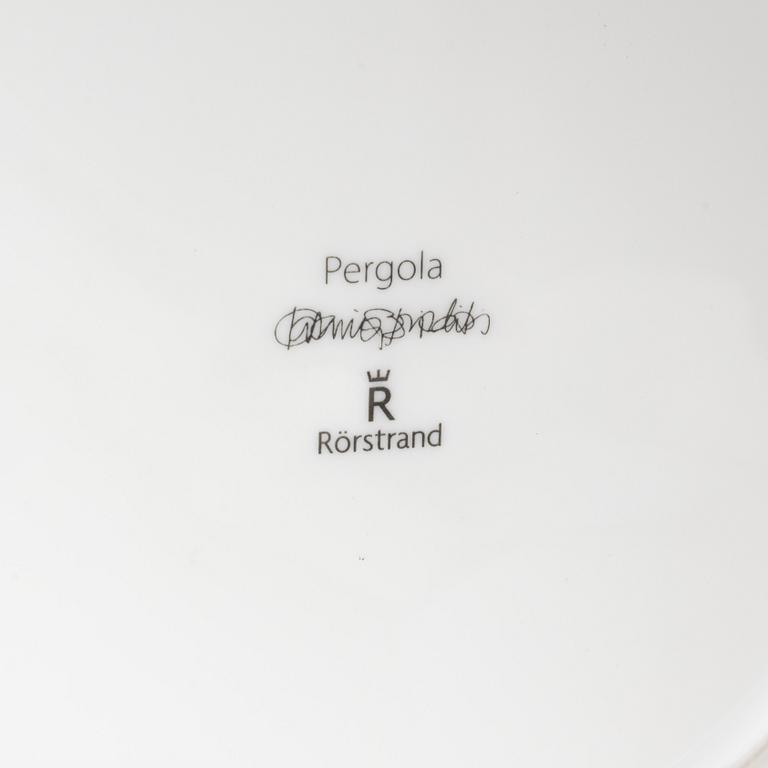 Katarina Briedits, 29 servisdelar, porslin, "Pergola", Rörstrand.