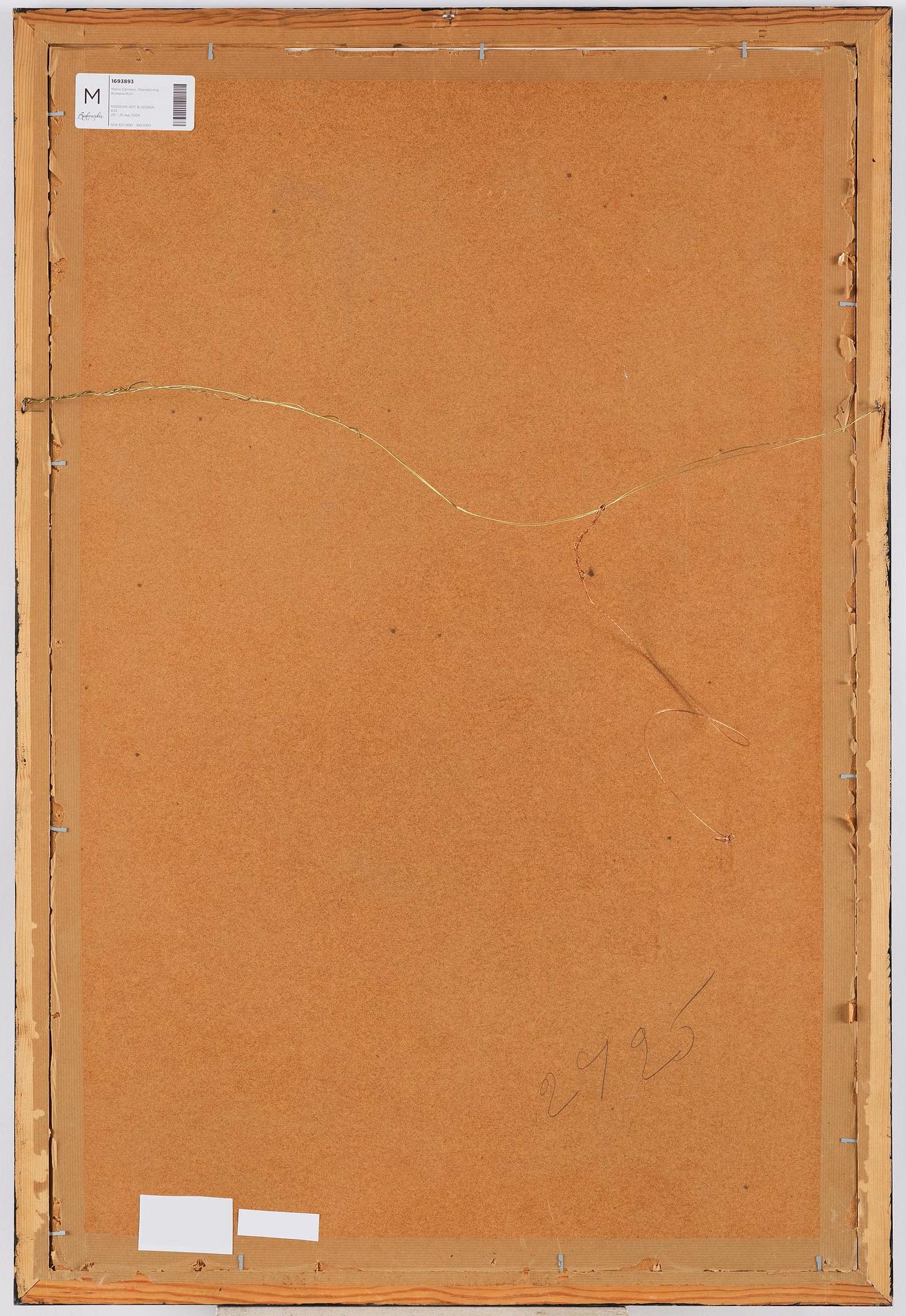 Mario Carreño, Untitled.