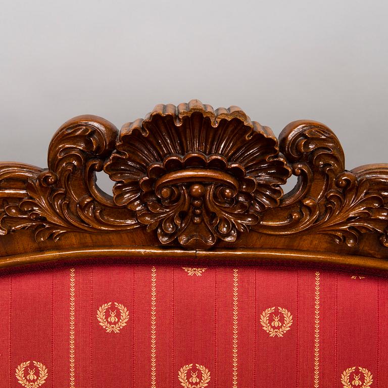 A biedermeier sofa, 19th Century.