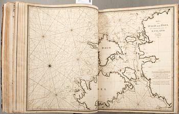 Gustaf af Klint, book, "Sweden's Maritime Atlas", 1797-1815.