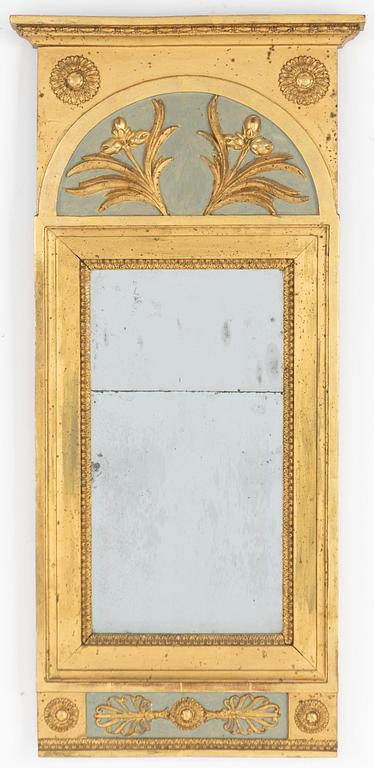 Mirror, late Gustavian, circa 1800.