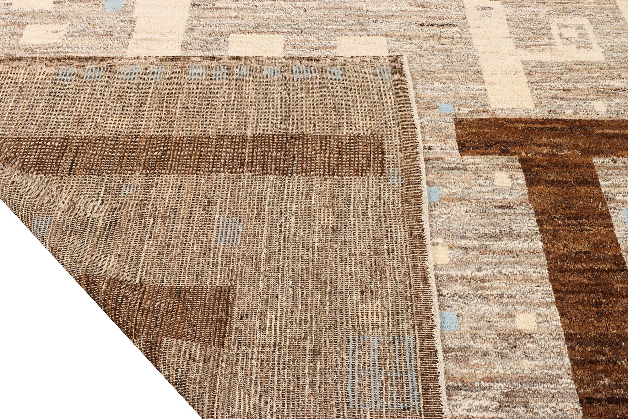 A Morocco carpet, c. 374 x 278 cm.