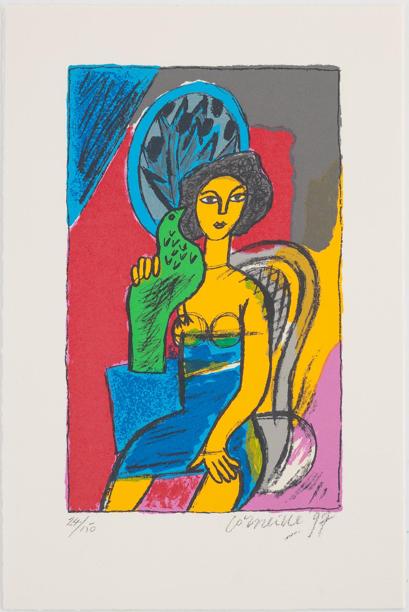 Beverloo Corneille, "Poémes", mapp.