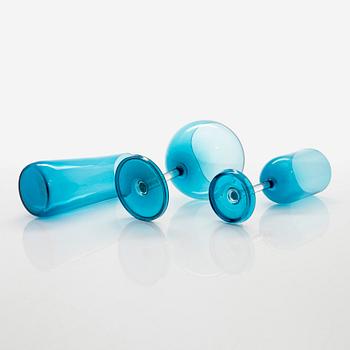 Nanny Still, a 15-piece 'Harlequin' glassware for Riihimäen Lasi Oy.