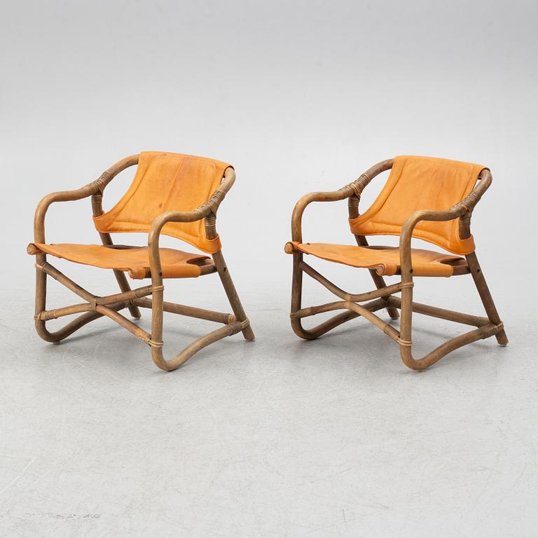 Armchairs, a pair, "Espri", Ikea, 1970s.