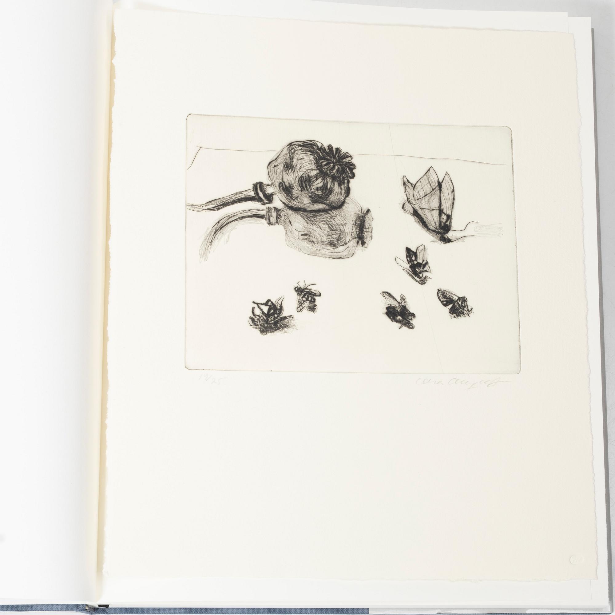 Lena Cronqvist, Catalogue raisonné, “Copper Plate Prints 1974–2009”, with “Stilleben I”, etching, signed and numbered 19/25.