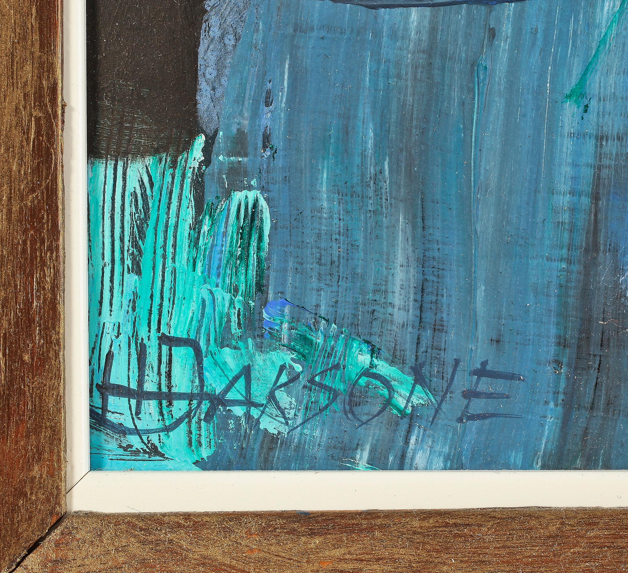 HELGA JAKSONE, olja på pannå, sign.