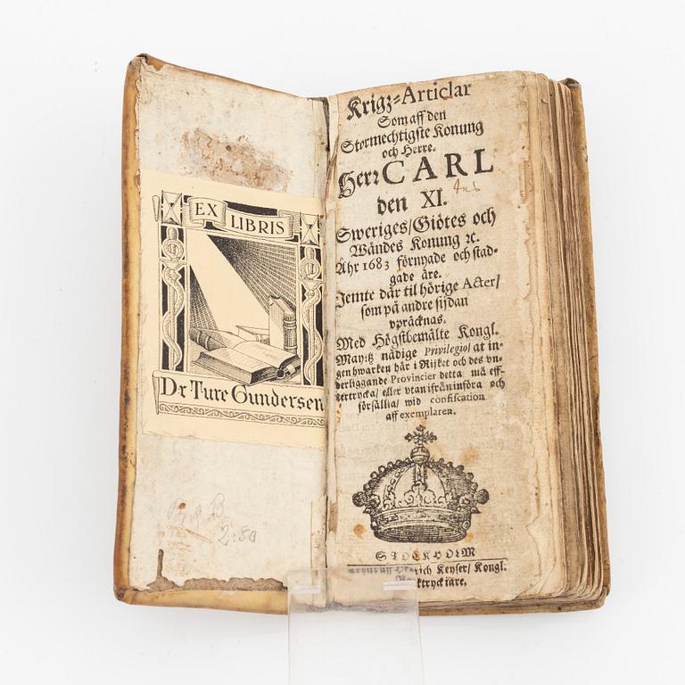 A book, 17th/18th century.