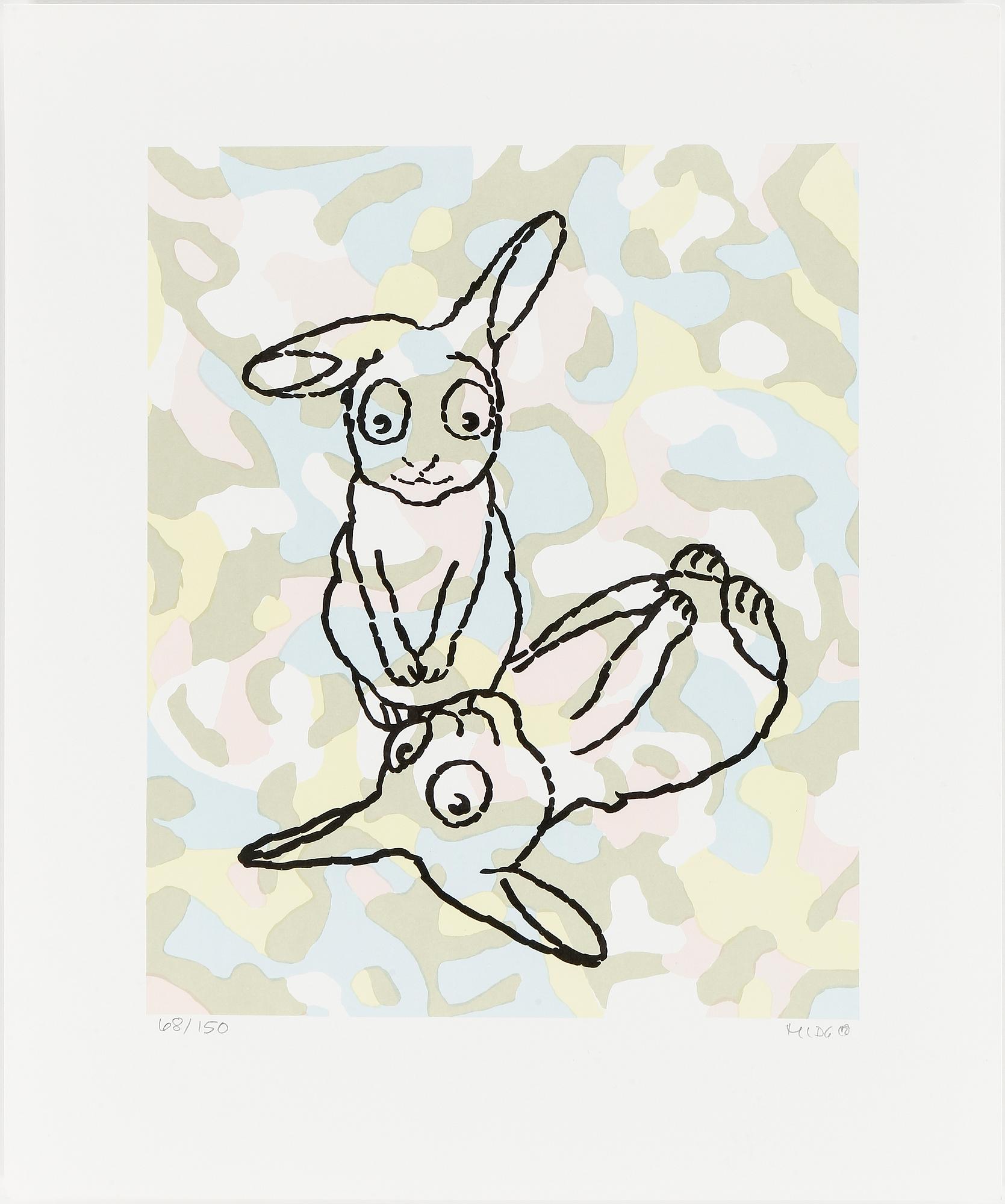 MARIANNE LINDBERG DE GEER, färglitografi, signerad med blyerts och numrerad 68/150.