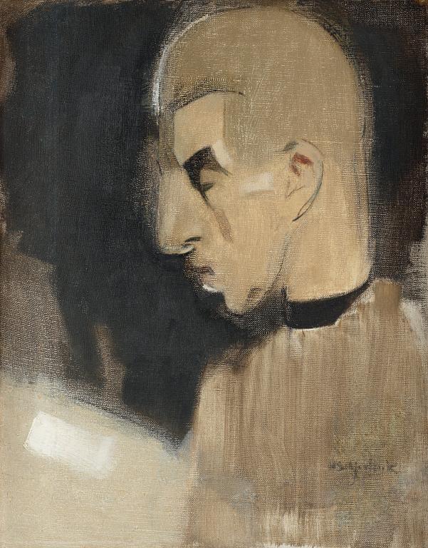 Helene Schjerfbeck, "Hyresvärden I" (The landlord).