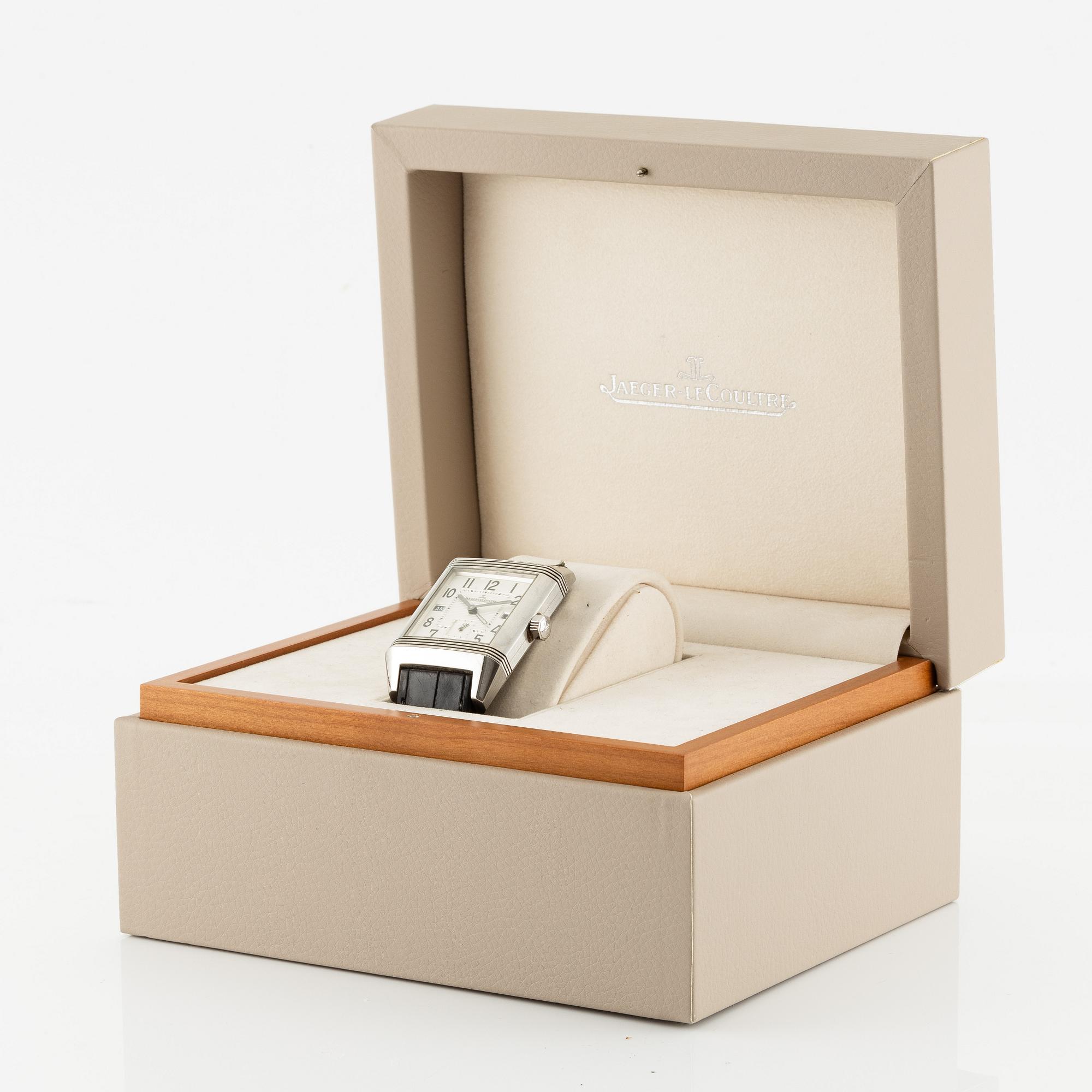 Jaeger-LeCoultre, Reverso Squadra Hometime, armbandsur, 50,5 x 34,9 mm.