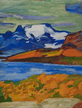 Helmer Osslund, "Utsikt mot Stora Sjöfallet".