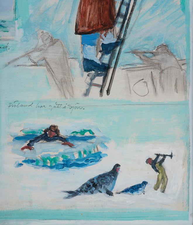 Gösta Werner, "Sälfångst".