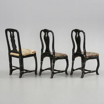 STOLAR, 2+1 st, rokoko samt senbarock, 1700-tal.
