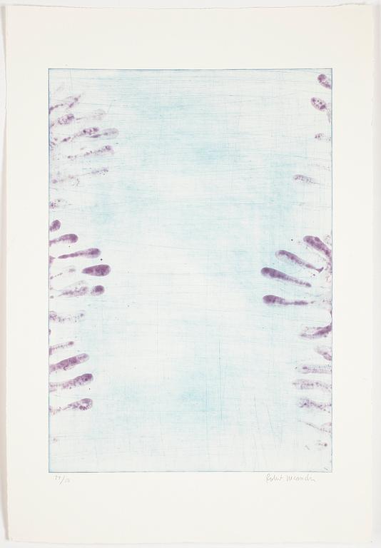 ROBERT LUCANDER, etsningen, signerad och numrerad 39/50.