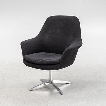Axel Larsson, A Swivel Easy Chair, "Columbi", Verkstads AB Lindqvist Motala, 1960-tal.