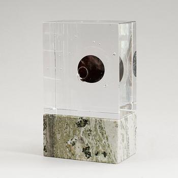 SKULPTUR, glas, Jan Johansson, Orrefors 2001.