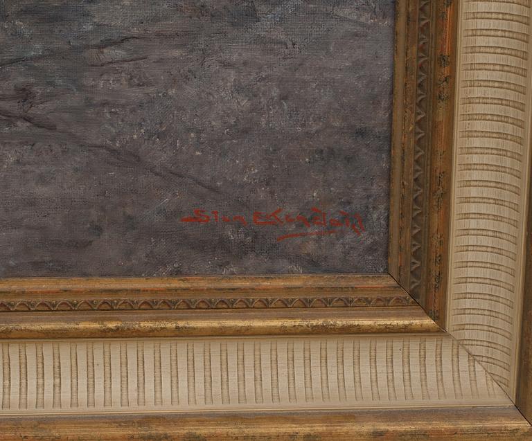 STEN EKENDAHL, oljemålning på duk, signerad.