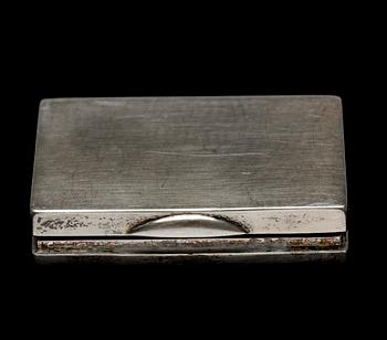 DOSA, silver, Ryssland, St Petersburg, 1800-talets slut, otydlig mästarstämpel. Totalvikt ca 32 g.
