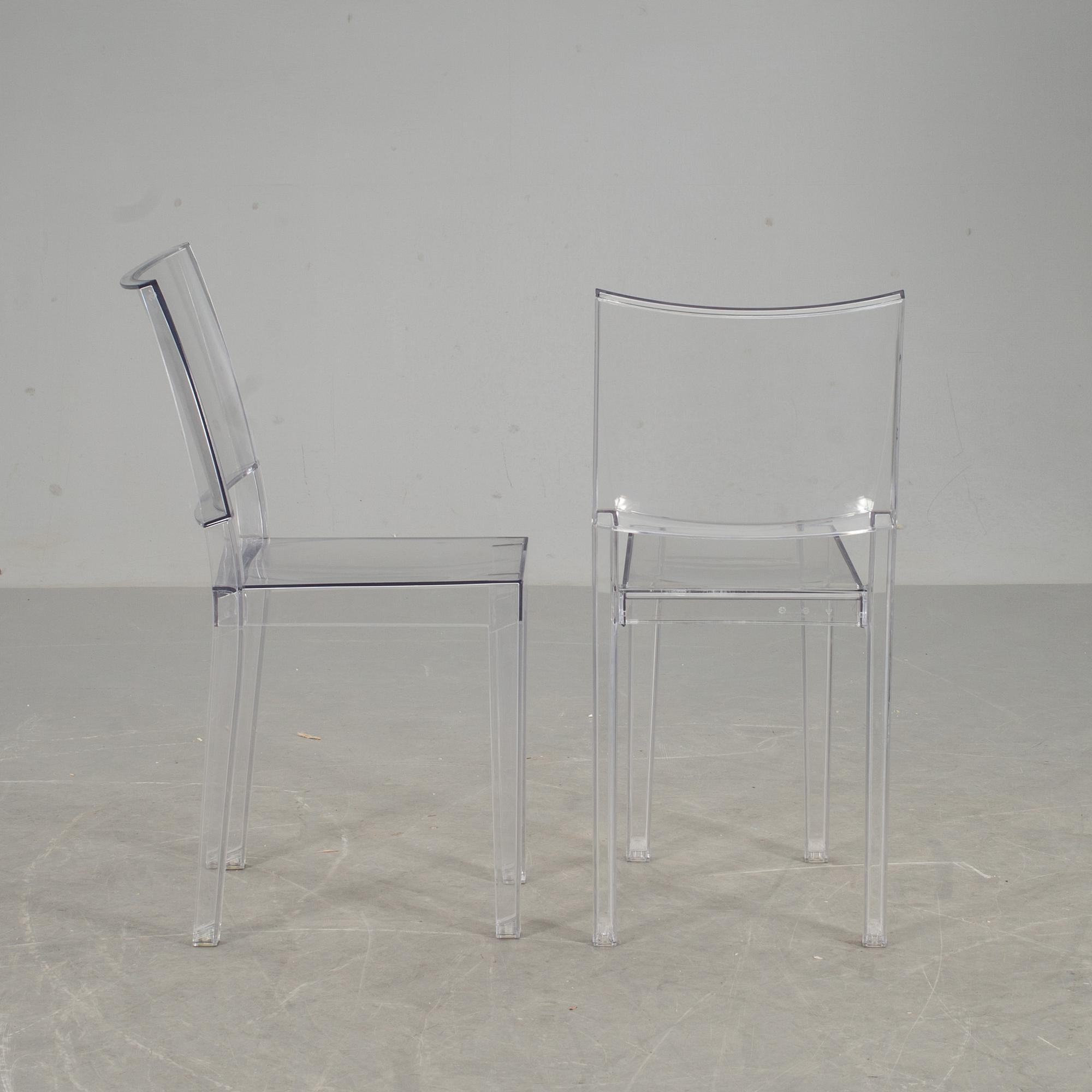 STOLAR, ett par, "Victoria Ghost", Philippe Starck, Kartell.