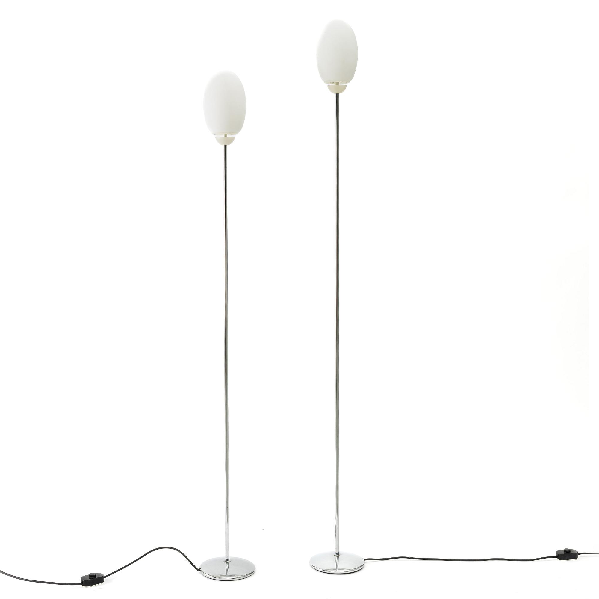 Achille Castiglioni, A pair of floor lamps, "Brera", Flos, designed in 1992.