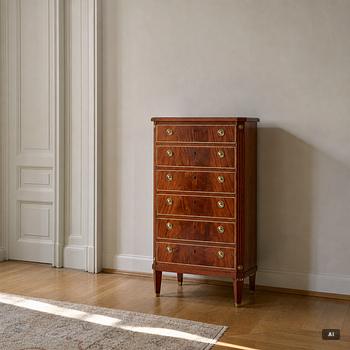 Chest of drawers, Gustavian style, mid-20th century.