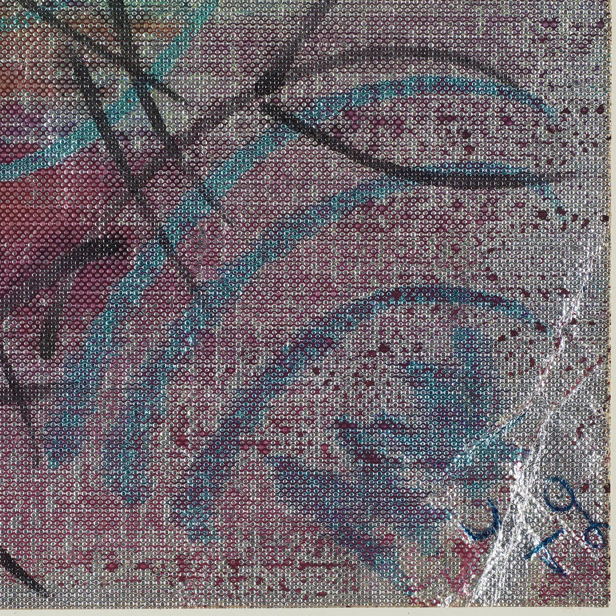 NELL WALDEN, mixed media on paper.