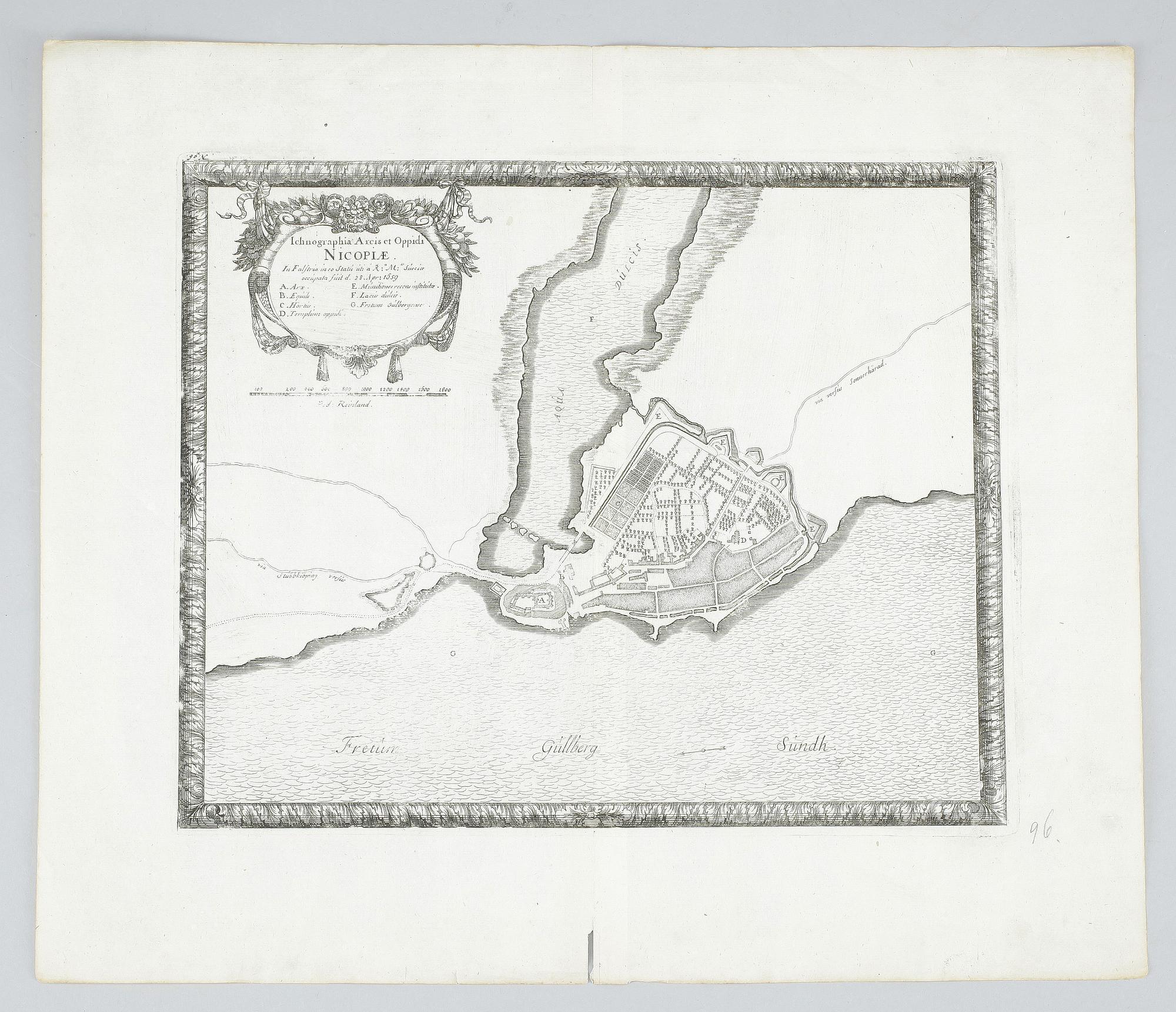 SAMUEL VON PUFENDORF, kopparstick 70 stycken, 1696.