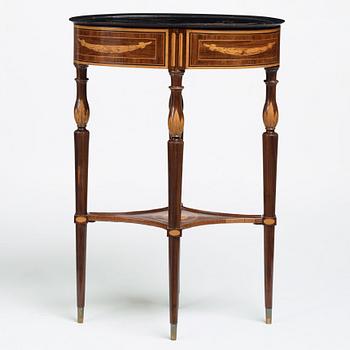 BORD, av Georg Haupt (mästare i Stockholm 1770-1784), ej signerat, Gustavianskt.