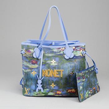 LOUIS VUITTON, väska, 2017 "Masters Collection Neverfull MM Monet Bag" Jeff Koons för Louis Vuitton.