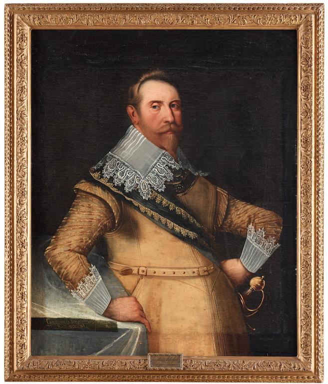 Cornelius Arendtz Tillskriven, "Konung Gustaf II Adolf" (1594-1632).