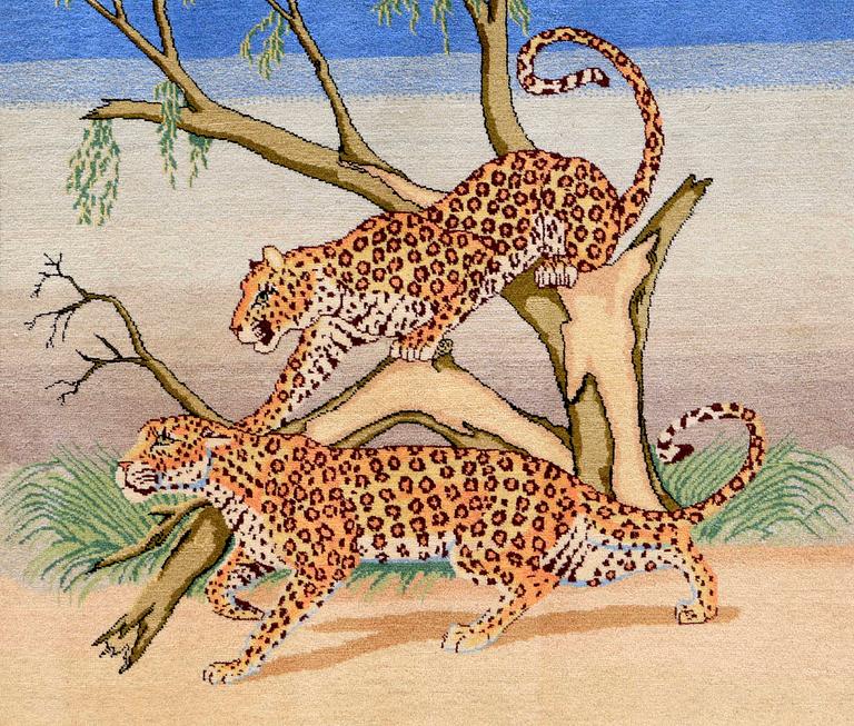 MATTA, Figural Täbris, ca 145 x 145 cm.