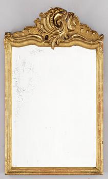 SPEGEL, rokoko, troligen Tyskland, 1700-talets andra hälft.