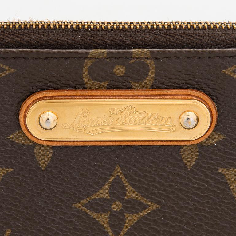 Louis Vuitton, Monogram canvas 'Mini pochette' and cardholder.