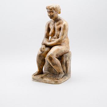 THURE THÖRN, skulptur, gips, signerad och daterad -53.