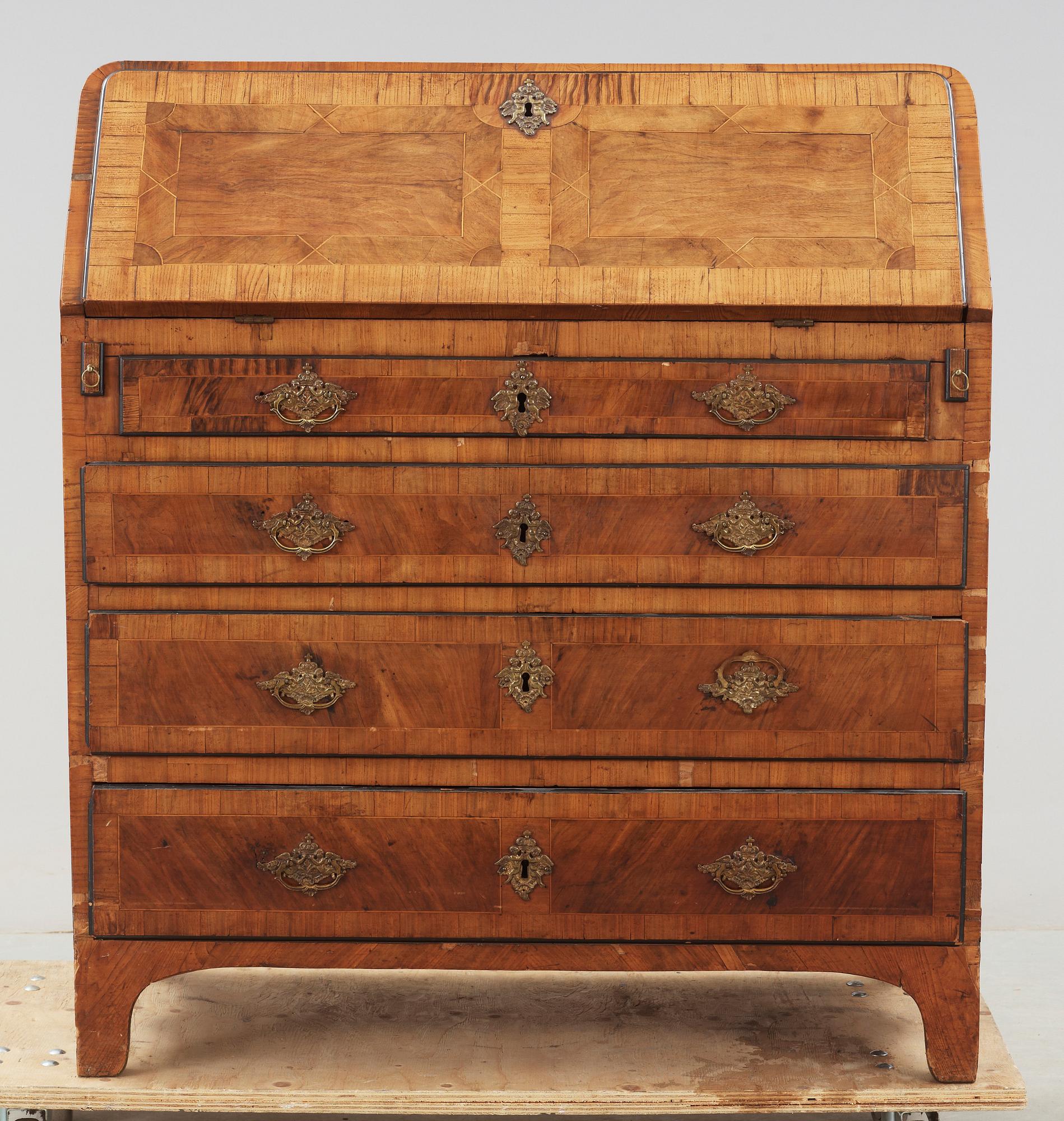 SNEDKLAFFSBYRÅ, senbarock, 1700-tal.