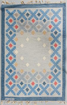 MATTA, rölakan, 202 x 134 cm, Anne-Marie Boberg, signerad AMB, 1900-talets andra hälft.