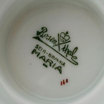 SERVISPORSLIN, 35 delar, porslin, "Maria", Bavaria, Rosenthal.