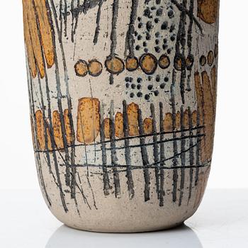 Lisa Larson, vas, stengods, Gustavsberg Studio, 1950-tal, unik.