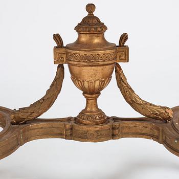 Konsolbord, Stockholmsarbete från 1700-talets andra hälft, Gustavianskt.
