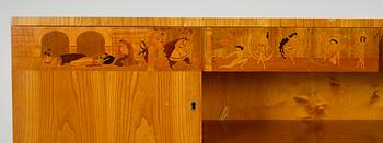 SIDEBOARD, troligen Mjölby Intarsia, 1930-tal.