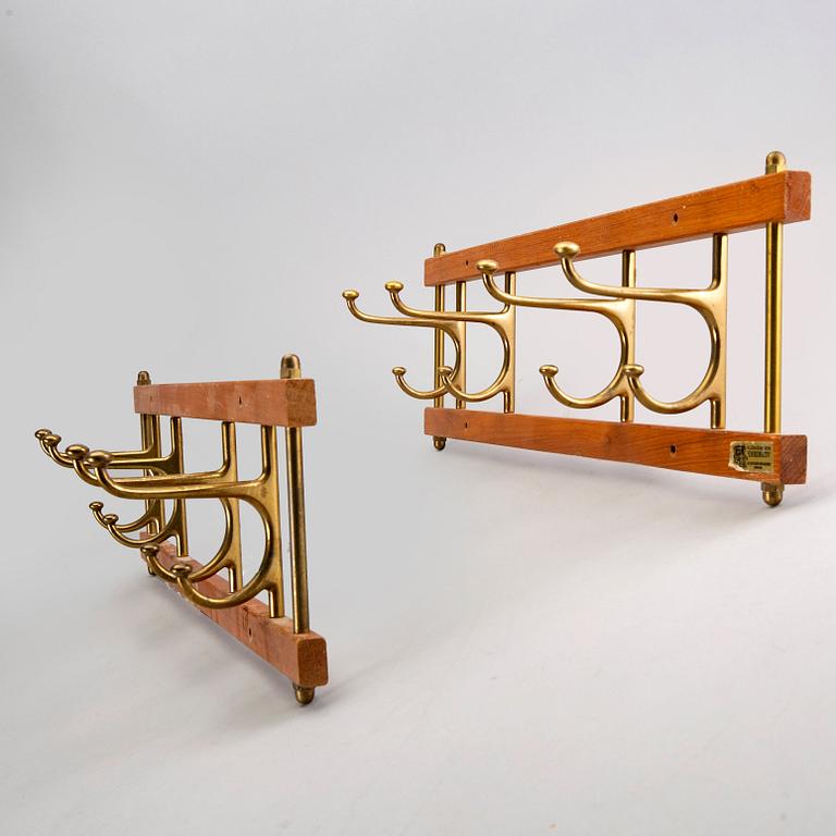 A pair of coat hangers mid 1900s.