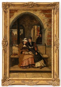 Unknown artist, 19th century. Reading.