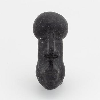 Heikki Virolainen, sculpture, stone, signed HWV and dated 1978.