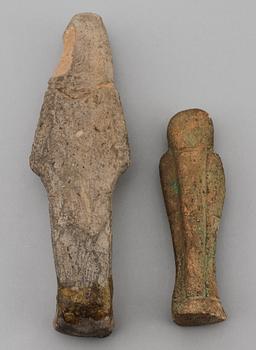 USCHBETI, 2 st, lergods, Egypten.