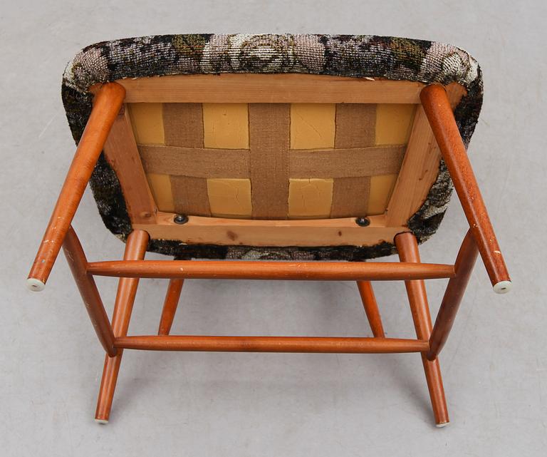 STOL, "TeVe", Alf Svensson, Ljungs Industrier, Modellen Formgiven 1953.